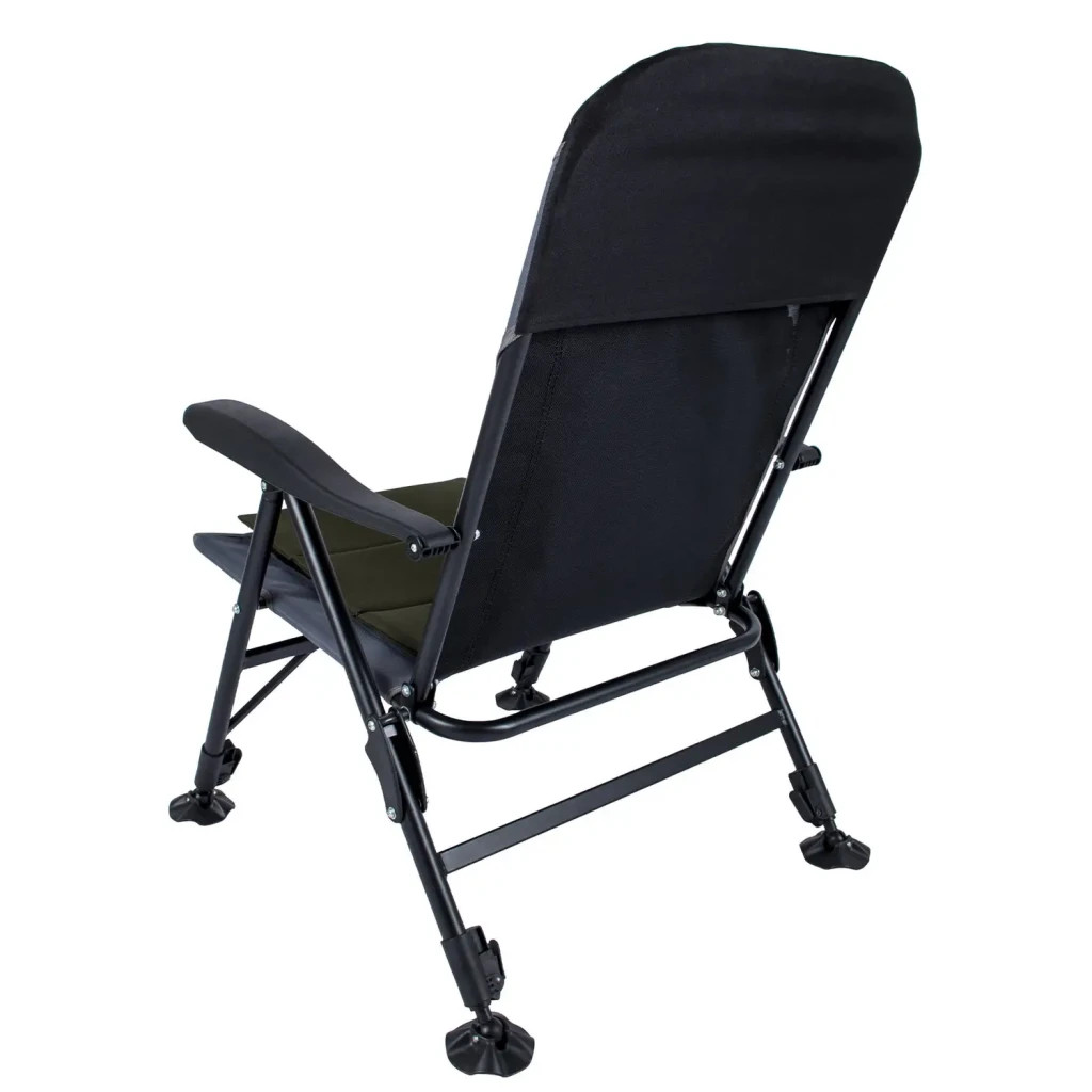 Крісло складане Bo-Camp Pike Black/Grey/Green (1204110) - зображення 5