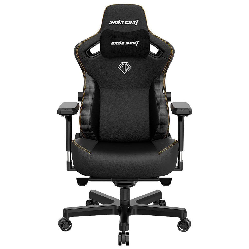 Крісло ігрове Anda Seat Kaiser 3 Size XL Black (AD12YDC-XL-01-B-PV/C) - зображення 1