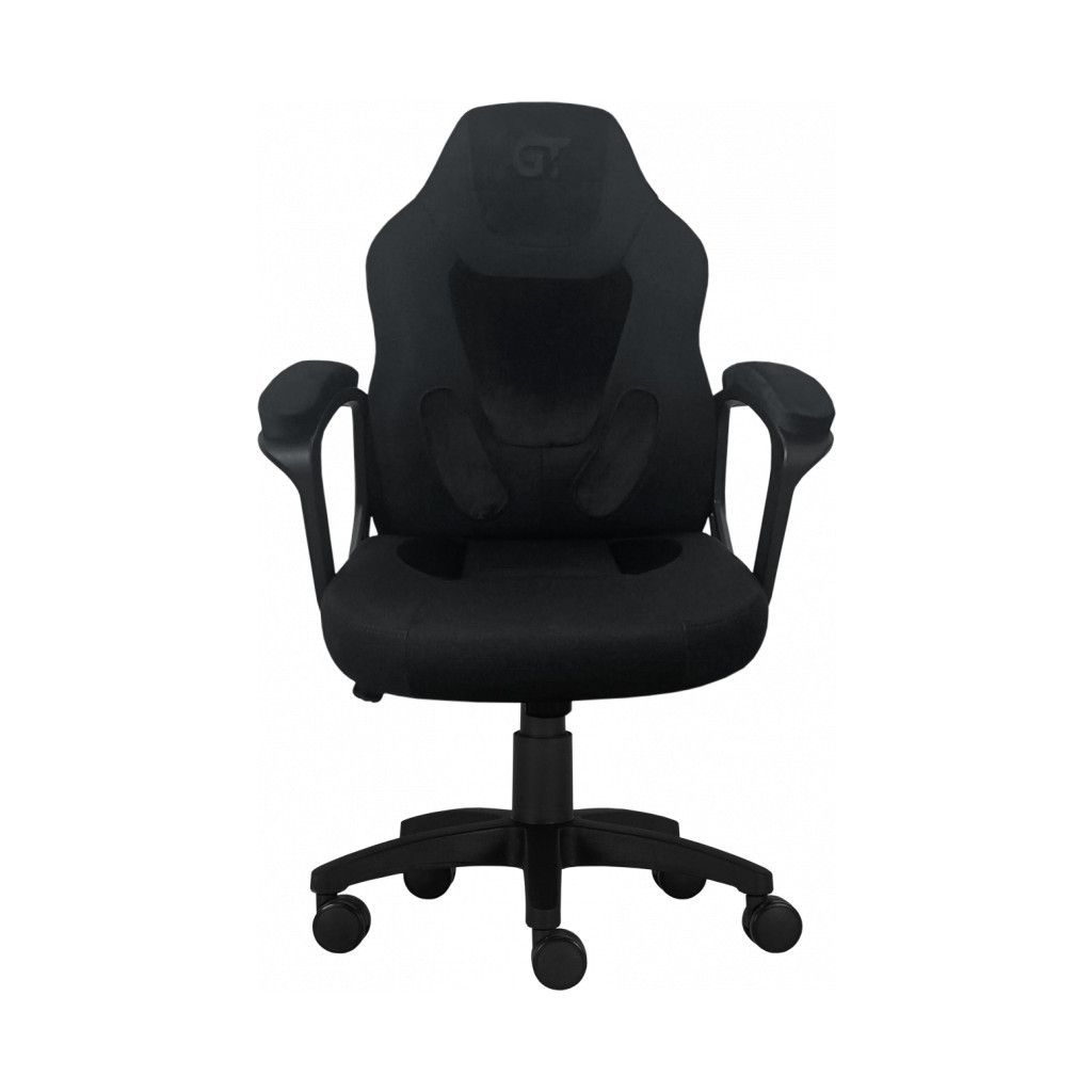 Крісло ігрове GT Racer X-1414 Black/Black Suede (X-1414 Fabric Black/Black Suede) - зображення 1