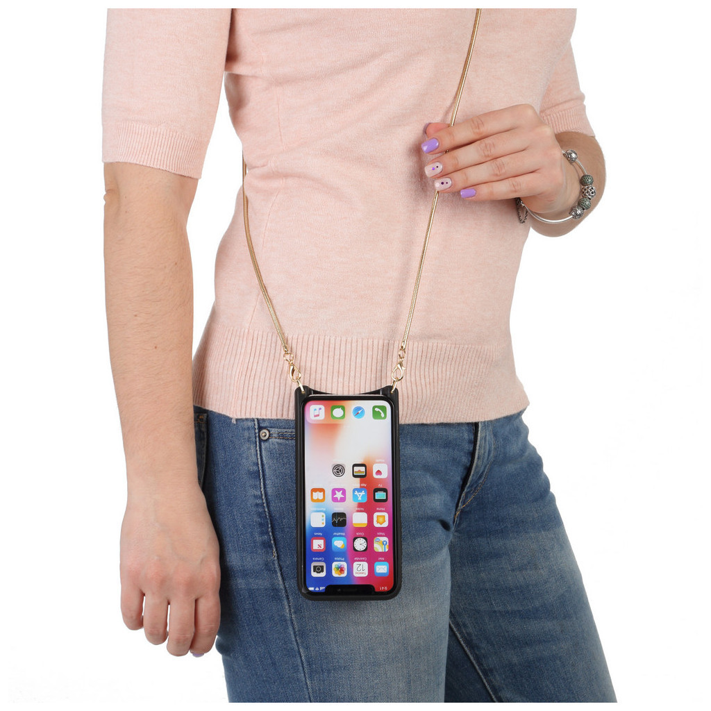 Чохол до мобільного телефона BeCover Glitter Apple iPhone Xs Max Gray (703648) - зображення 2