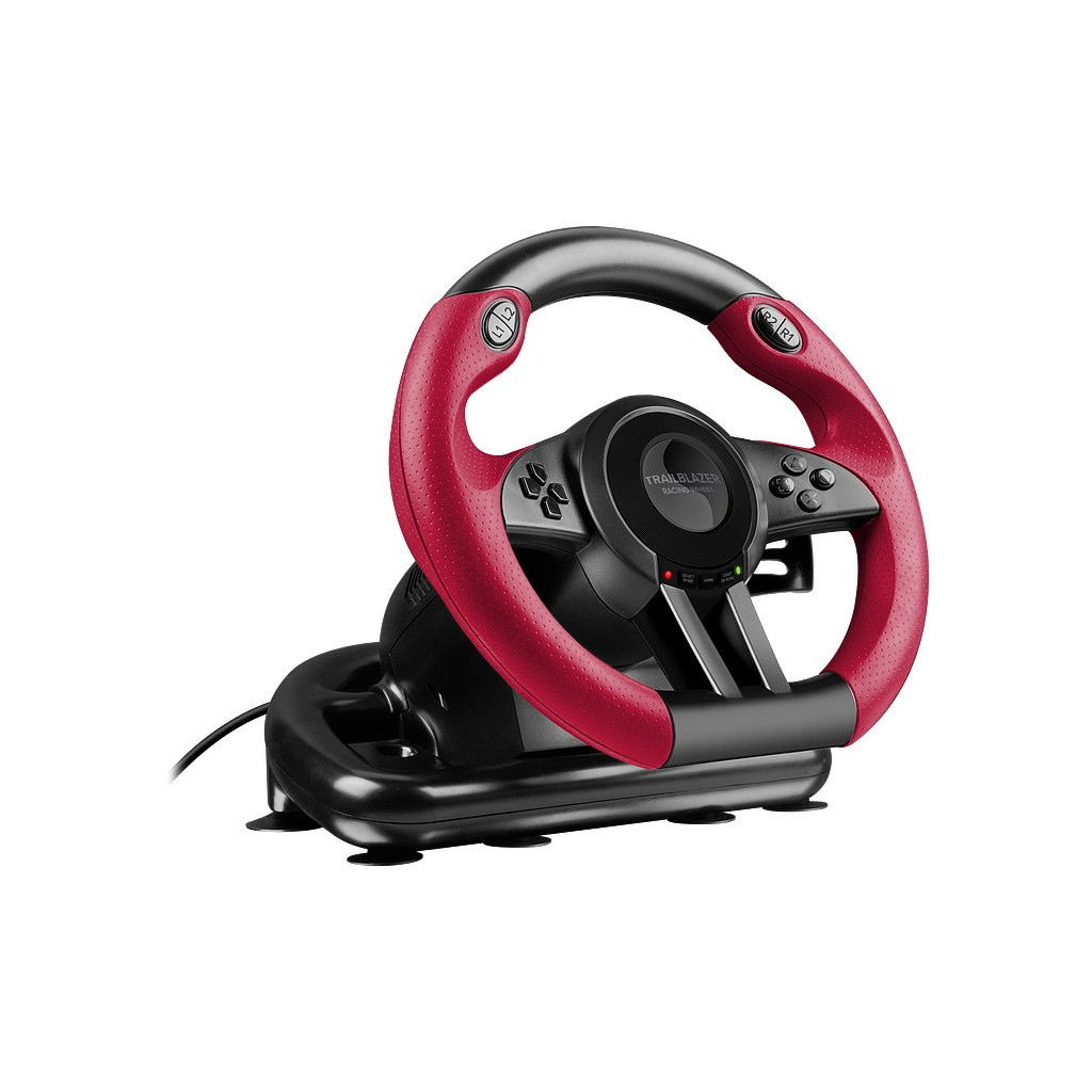 Кермо Speedlink Trailblazer Racing Wheel PC/Xbox One/PS3/PS4 Black/Red (SL-450500-BK) - зображення 1