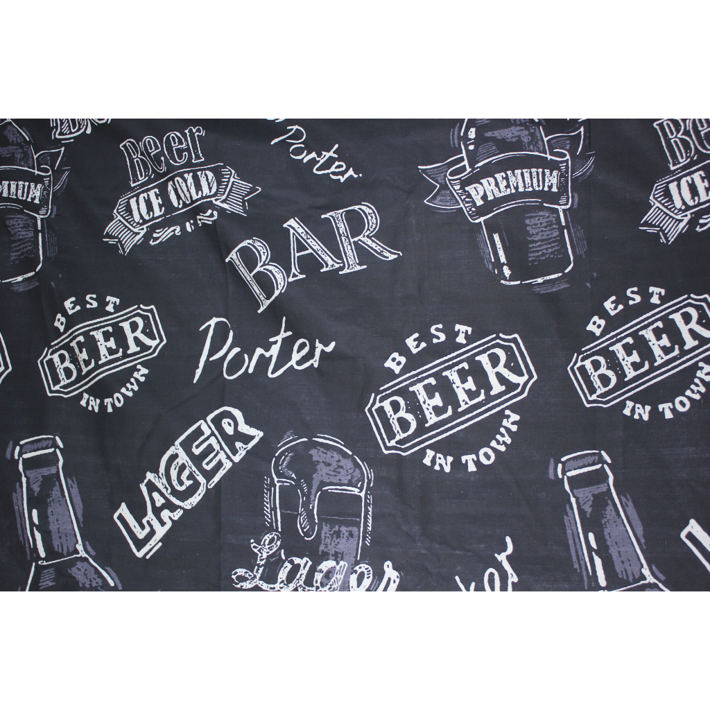 Постільна білизна MirSon Бязь Ranforce Elite 17-0510 Beer Bar blac Сімейний 160x220 (2200004733395) - зображення 4