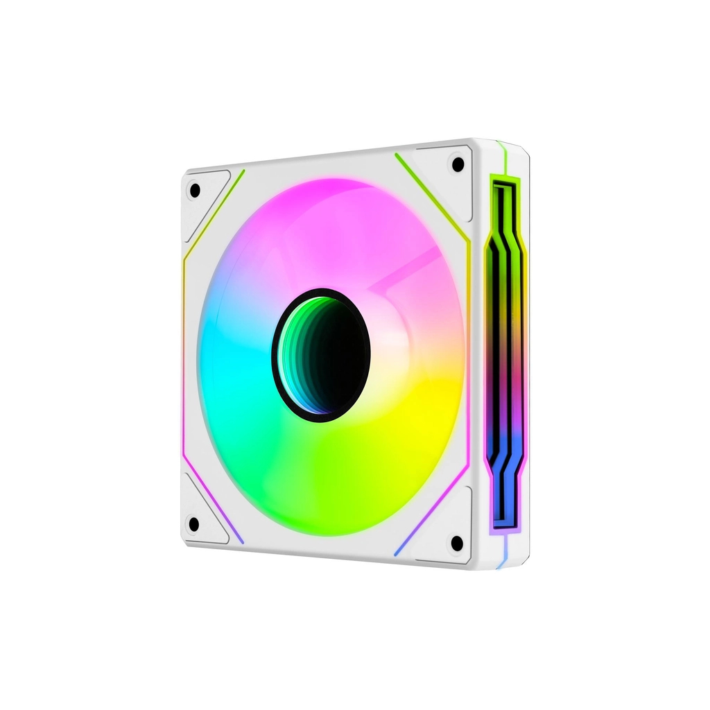 Кулер до корпусу AeroCool Phantom M-3 Reverse 12 PWM ARGB White (ACF3-MR11227.21) - зображення 2