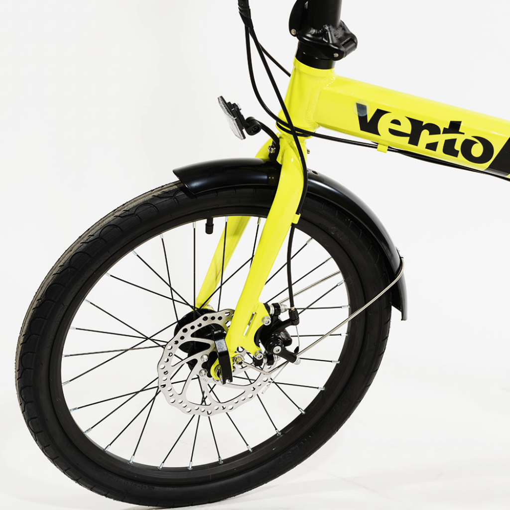 Велосипед Vento Foldy 20" OneSize 2021 Yellow Gloss (117491) - зображення 5