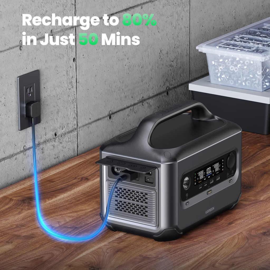 Зарядна станція Ugreen PowerRoam 600 (GS600) - зображення 4