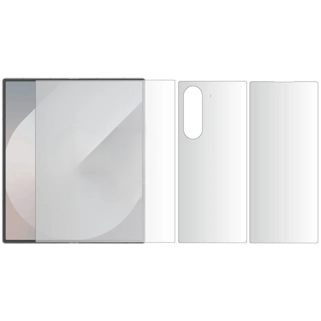Плівка захисна Devia hydrogel Samsung Fold 6 front+back matte (DV-SM-FO6M) - зображення 2