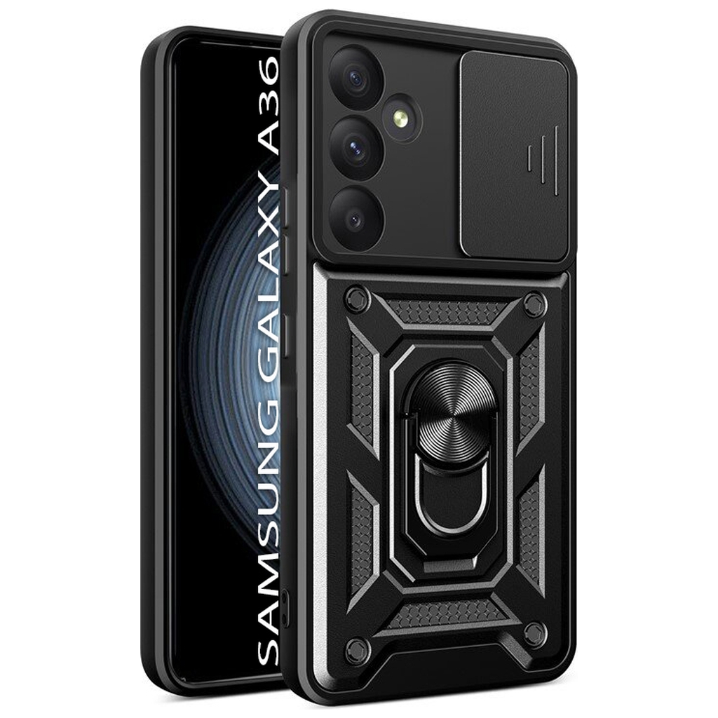 Чохол до мобільного телефона BeCover Military Samsung Galaxy A36 SM-A366 Black (712863) - зображення 1
