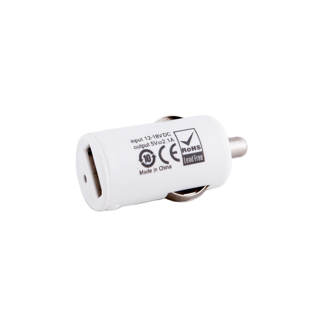 Зарядний пристрій PowerPlant 1*USB, 2.1A (DV00DV5037) - зображення 1