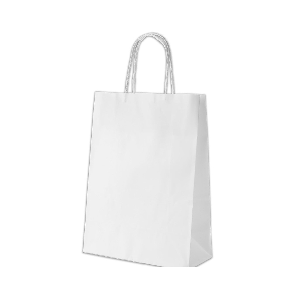 Подарунковий пакет Куверт 100 Ecobag паперовий, 30х17х34 см білий (BAG-KUV-305170340-WH) - зображення 1
