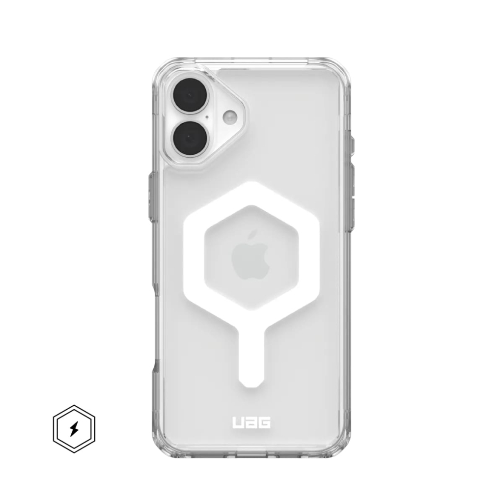 Чохол до мобільного телефона UAG iPhone 16 Plus Plyo Magsafe Ice/White (114479114341) - зображення 6