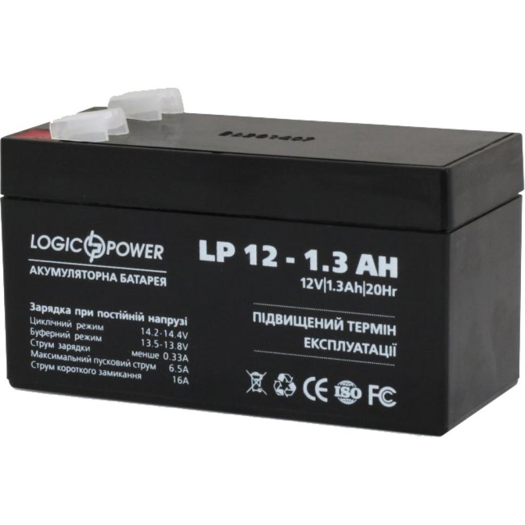 Батарея до ДБЖ LogicPower LPM 12В 1.3 Ah (4131) - зображення 2