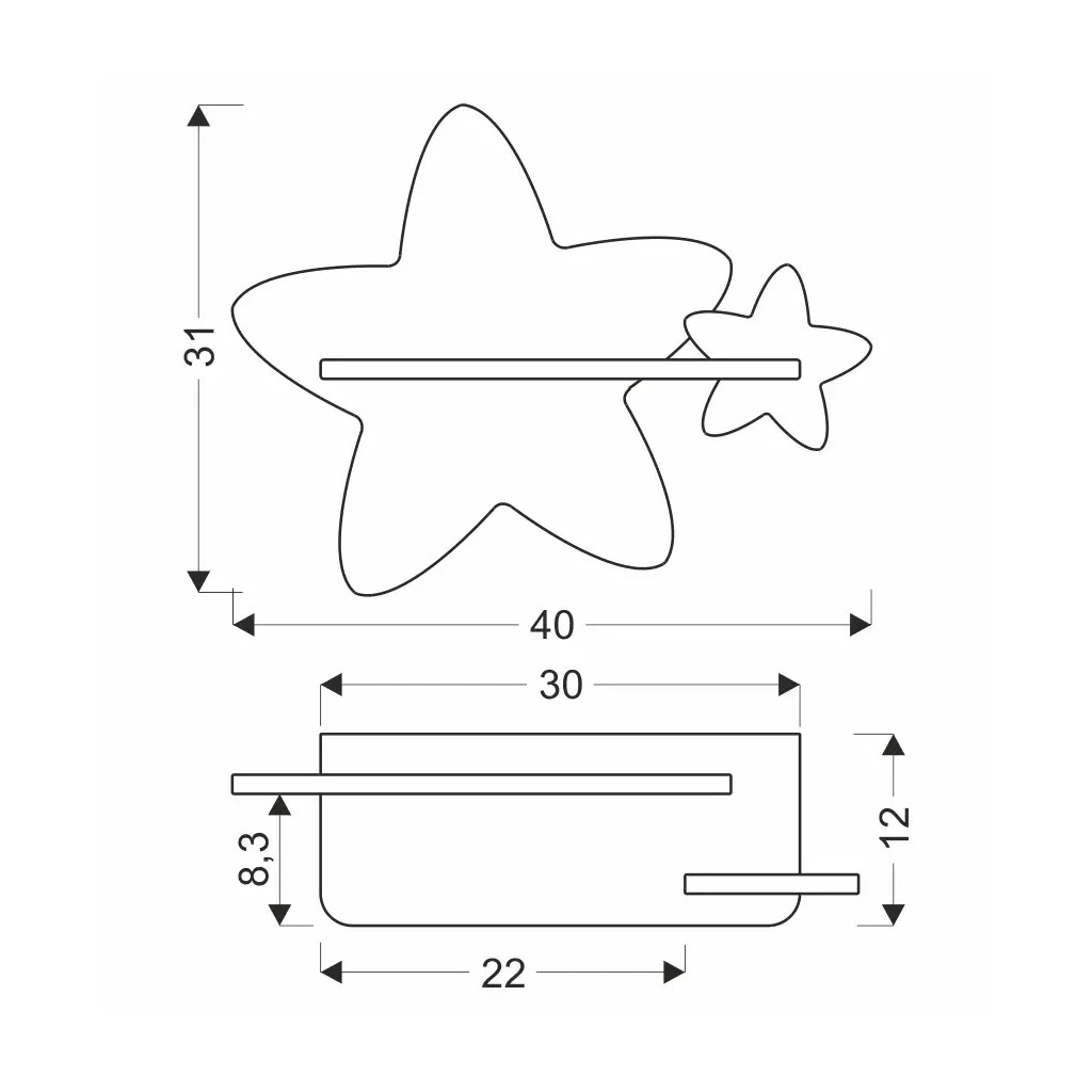 Світильник Candellux Star (21-75734) - изображение 2