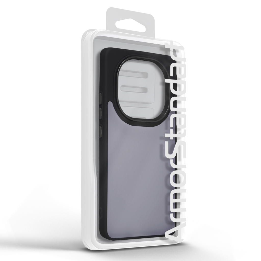 Чохол до мобільного телефона Armorstandart Frame Xiaomi Redmi Note 14 Pro 5G / Poco X7 Black (ARM82401) - зображення 3