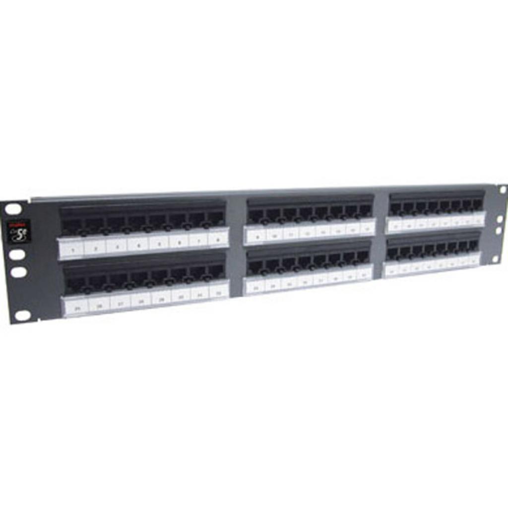 Патч-панель Molex 19" 48xRJ-45 UTP 2U cat.5e (PID-00059) - изображение 1
