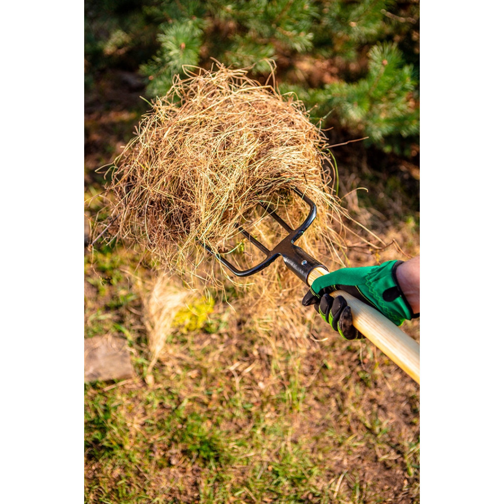 Вила Verto руків'я дерев'яне D-подібне, 126.5см (15G040) - зображення 2