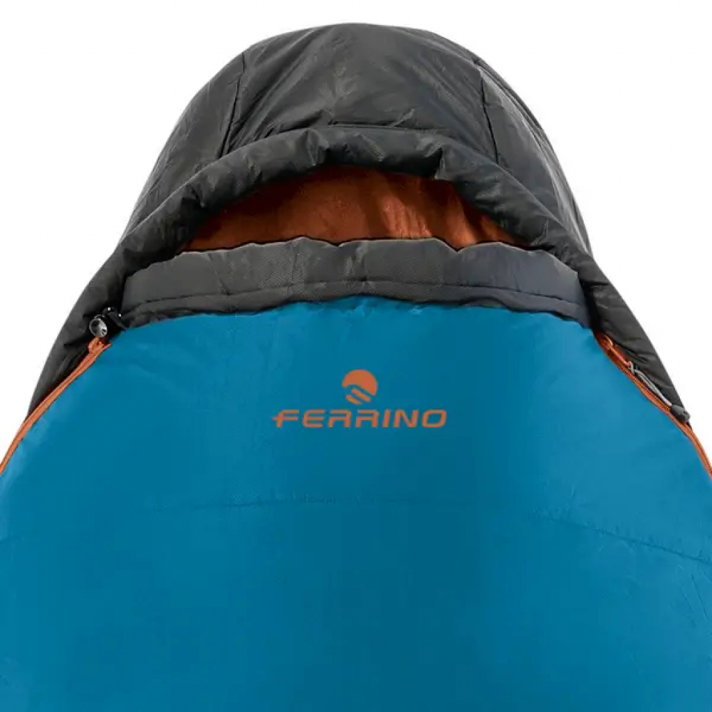 Спальний мішок Ferrino Nightec 800 -15C Blue/Grey Left (926530) - зображення 2