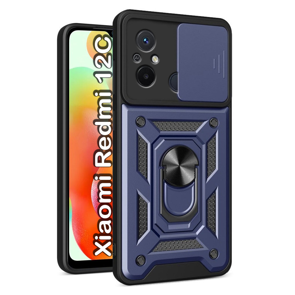 Чохол до мобільного телефона BeCover Military Xiaomi Redmi 12C Blue (709166) - зображення 1