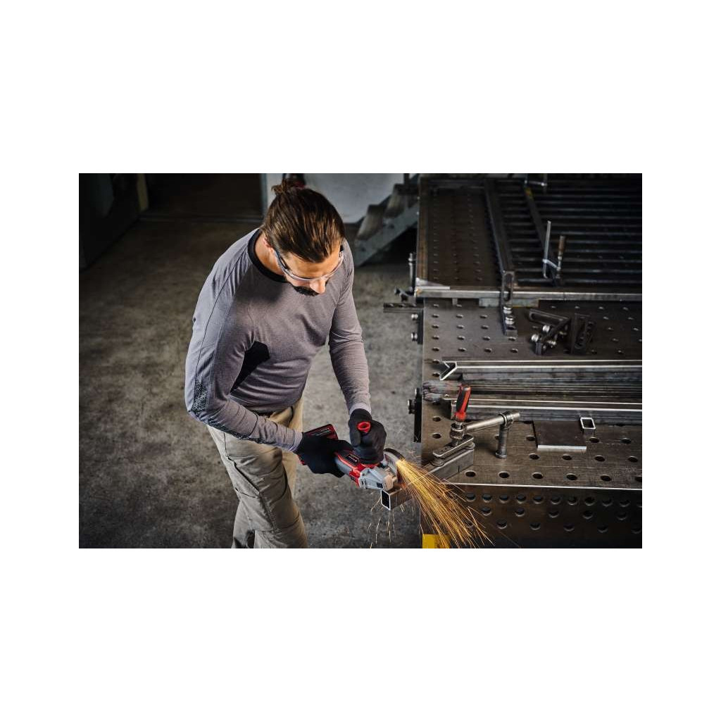 Шліфувальна машина Einhell TE-AG 18/115 Q Li - Solo PXC 115 мм, 18В, 8500 об/хв (без АКБ та ЗП) (4431165) - зображення 11