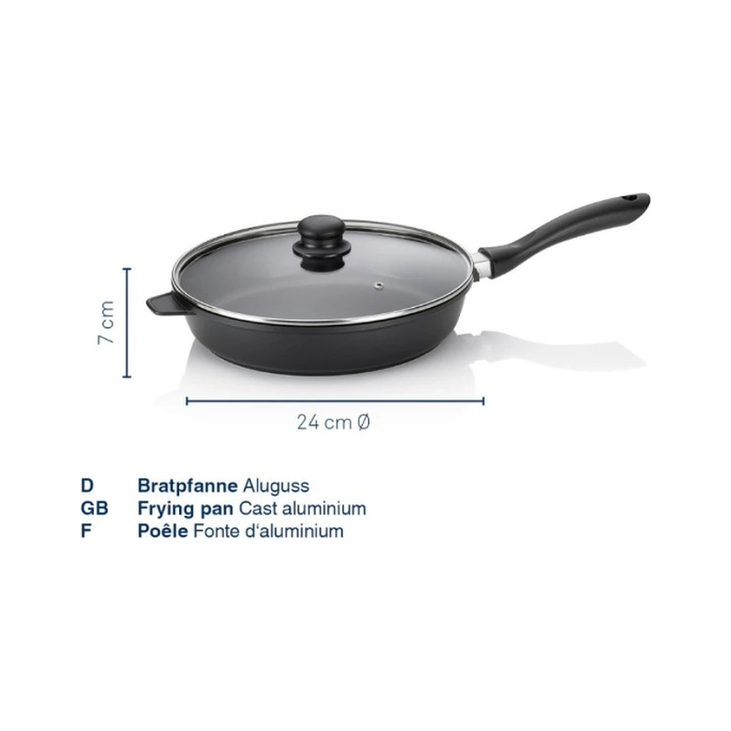 Сковорода Kela Gabor з кришкою та захистом, 24 см (10040) - зображення 4