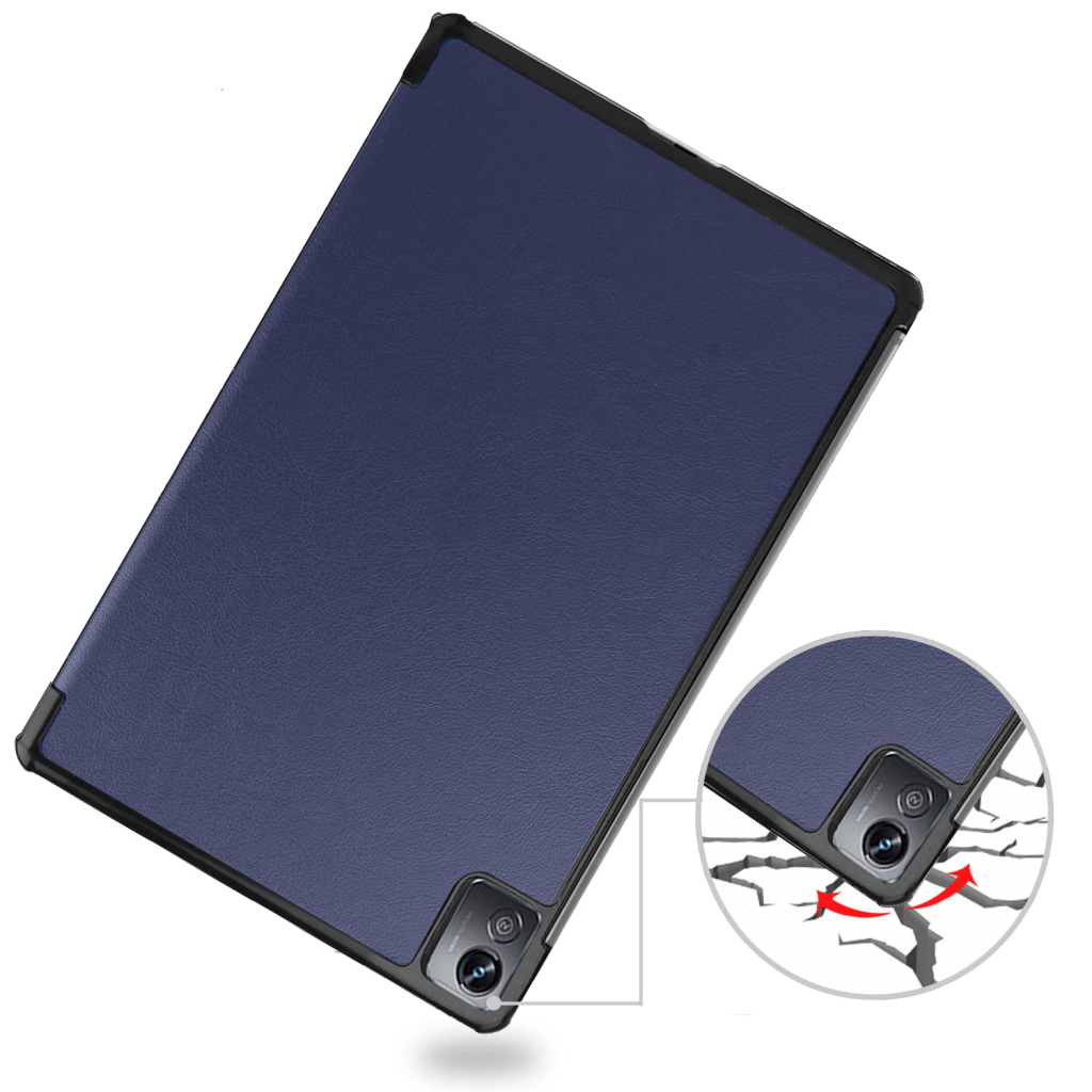 Чохол до планшета BeCover Smart Case Realme Pad X 11" Deep Blue (709605) - зображення 4