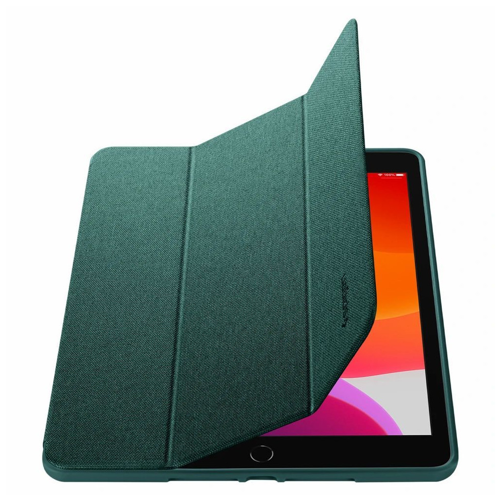 Чохол до планшета Spigen Apple iPad 10.2" (2021-2020-2019) Urban Fit, Midnight Green (ACS01062) - зображення 4