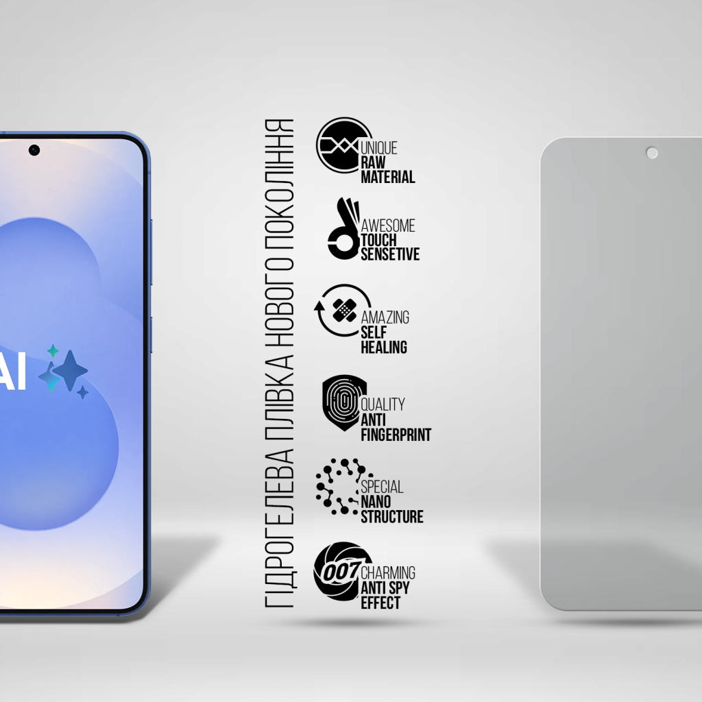 Плівка захисна Armorstandart Anti-spy Samsung S25 (ARM81513) - зображення 2