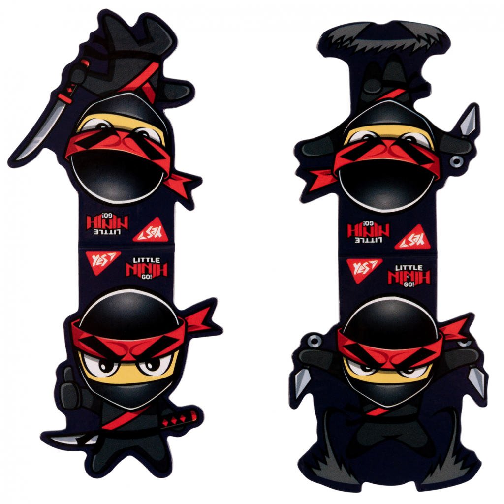 Закладки для книг Yes магнітні Ninja, 2шт (708113) - зображення 2