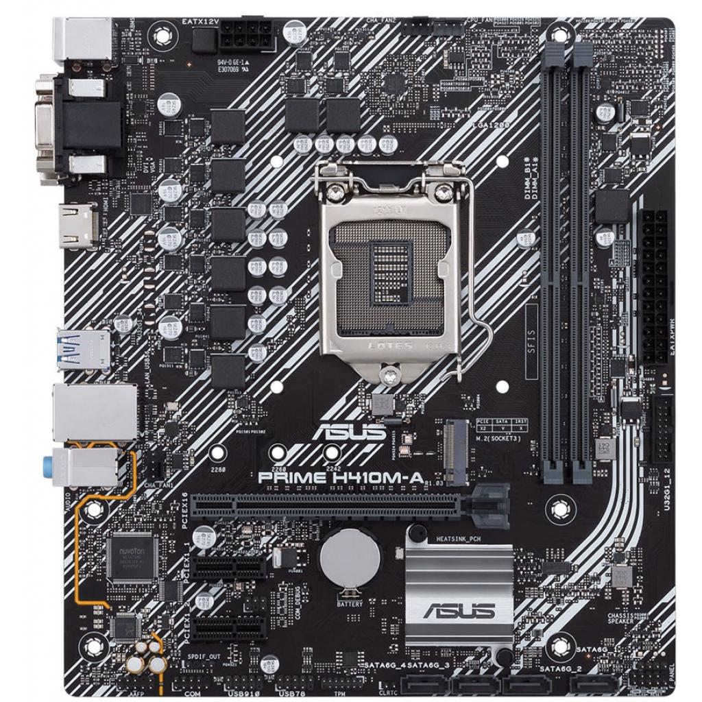 Материнська плата ASUS PRIME H410M-A/CSM - зображення 2