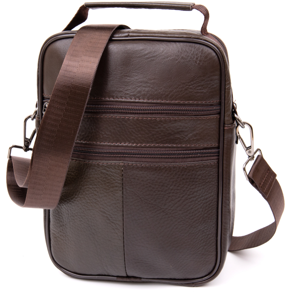 Сумка Vintage Коричнева (20394) - зображення 2