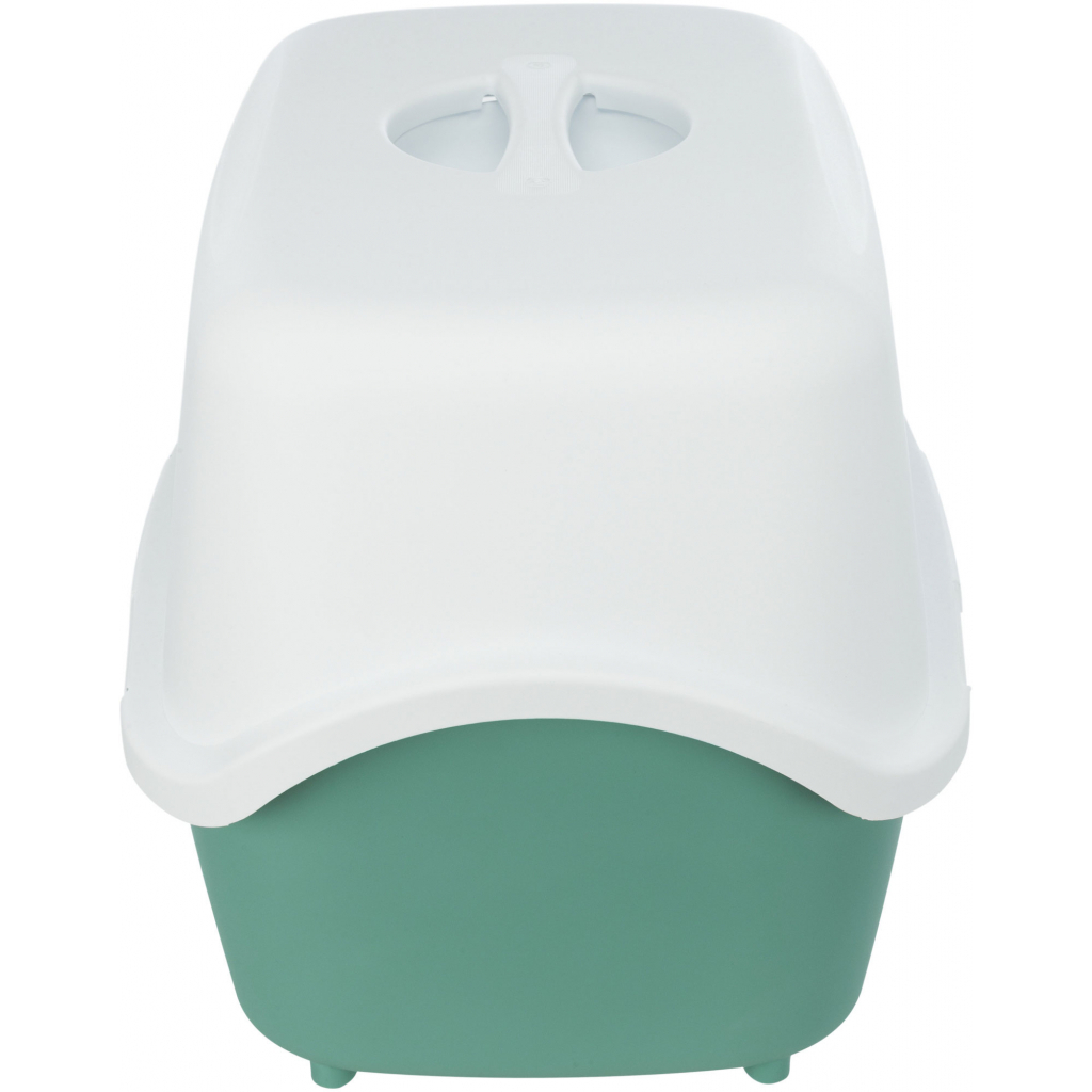 Туалет для котів Trixie Vico закритий (зелений/білий) (4011905402796) - изображение 3