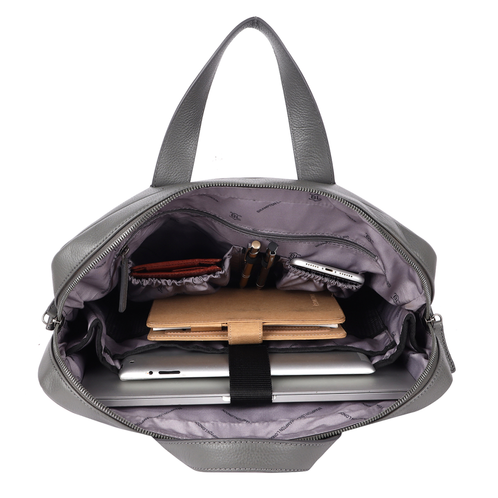 Сумка Brampton London Commandeer Grey (64547 GREY) - зображення 7