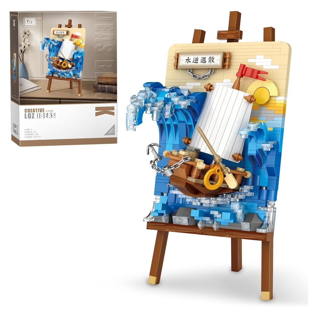 Конструктор LOZ mini Block painting без фігурок (1280) - зображення 4