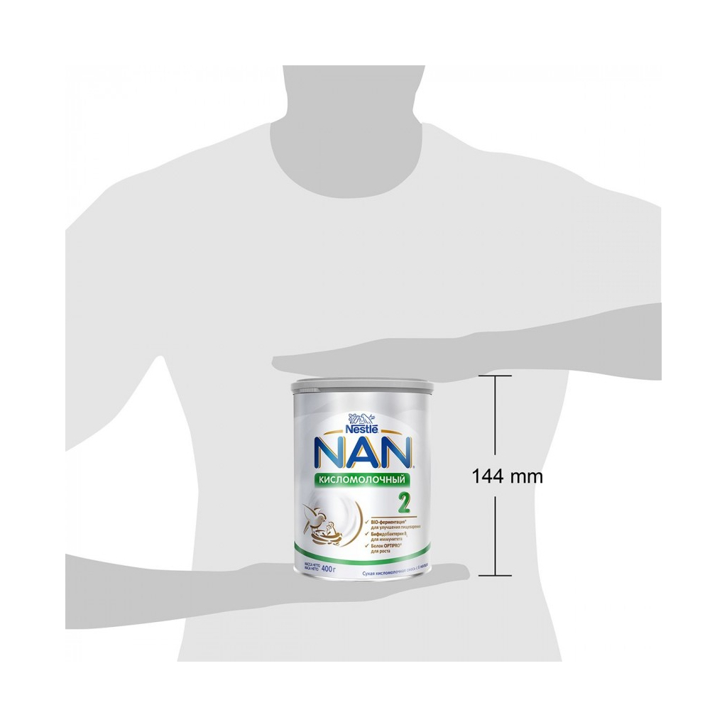 Дитяча суміш Nestle NAN 2 Кисломолочний з 6 міс. 400 г (7613031583348) - зображення 5