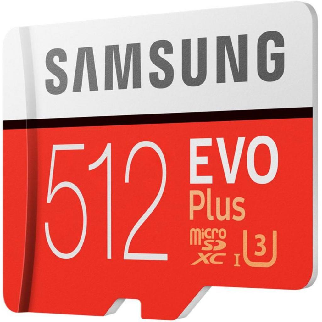 Карта пам'яті Samsung 512GB microSDXC class 10 UHS-I U3 Evo Plus (MB-MC512GA/RU) - зображення 3