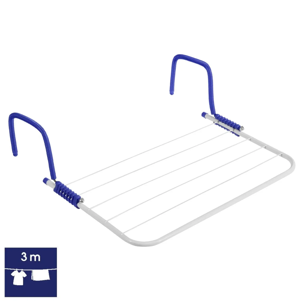 Сушарка для білизни Casa Si Padua White Навісна (CS92728H15) (DAS302408) - зображення 3