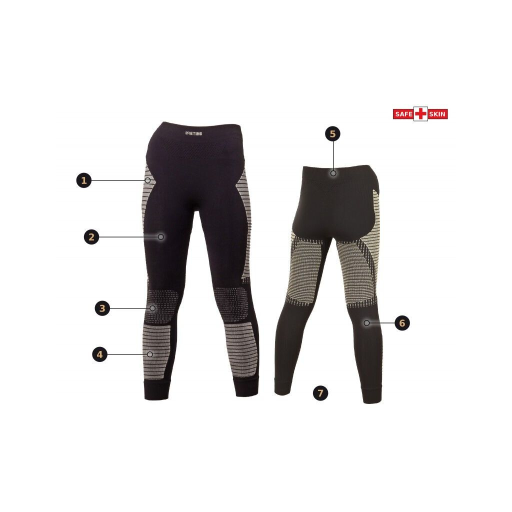 Термоштани Lasting Werena 9070 - XXL/XXXL - чорний/сірий (002.001.3566) - зображення 3