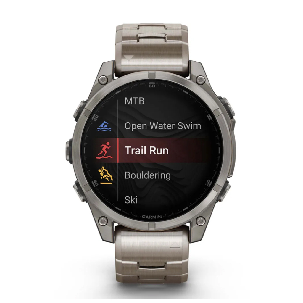 Смарт-годинник Garmin fenix 8 47mm, AMOLED, Saph, Ti/Bare/Graphite w/TiBand,Excl, GPS (010-02904-40) - зображення 8