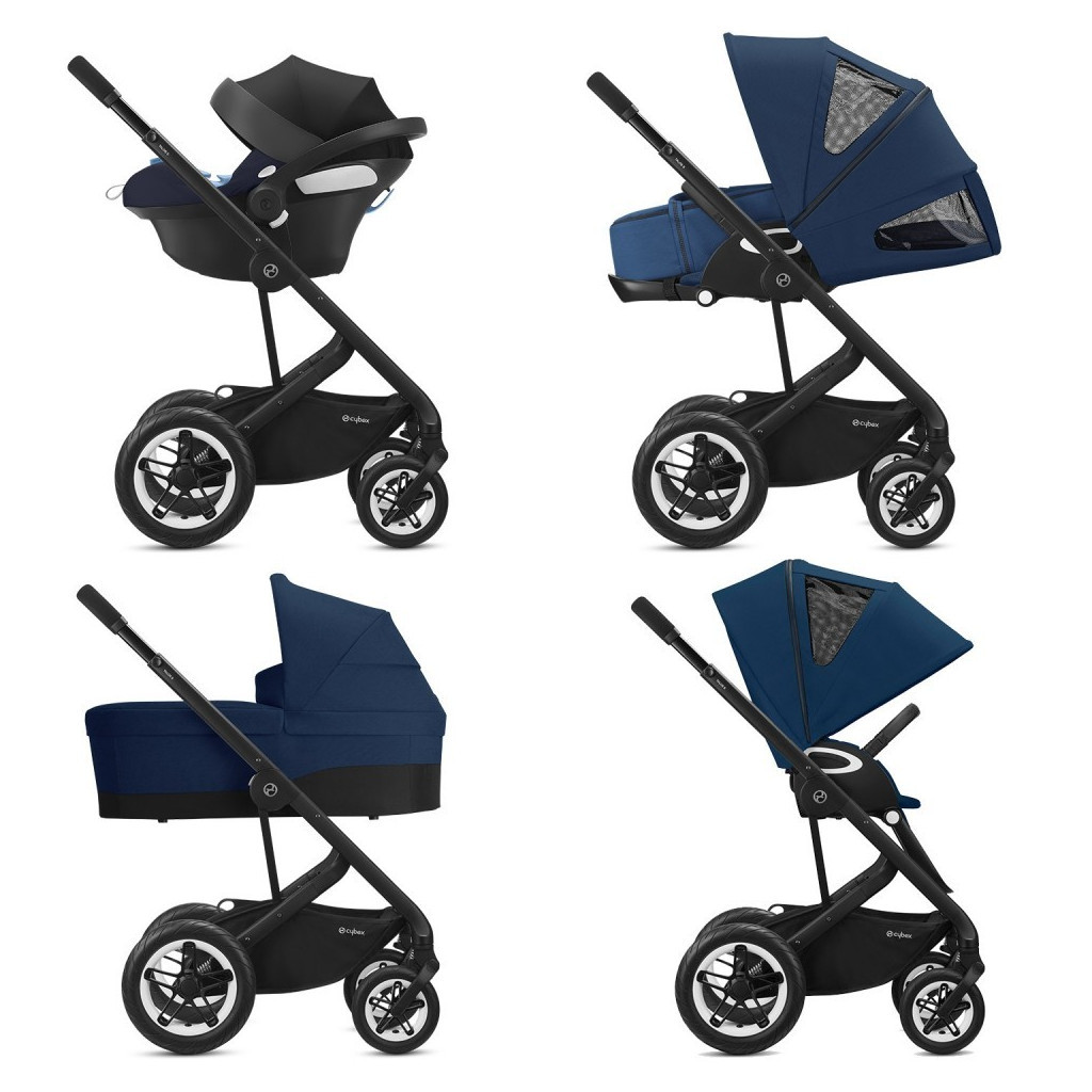 Коляска Cybex Talos S Navy Blue navy blue (з бампером) (520001419) - зображення 12