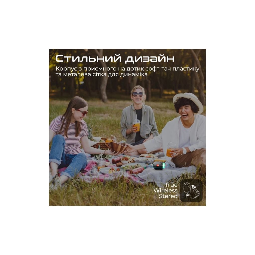 Акустична система Promate Capsule-3 Black (capsule-3.black) - зображення 8