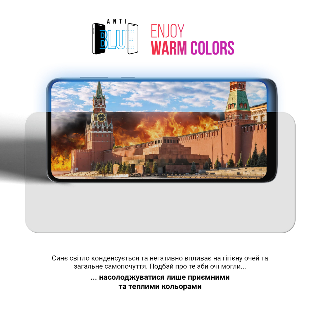 Плівка захисна Armorstandart Kit Clear + Anti-Blue Apple iPhone 15 Pro (ARM80679) - зображення 6