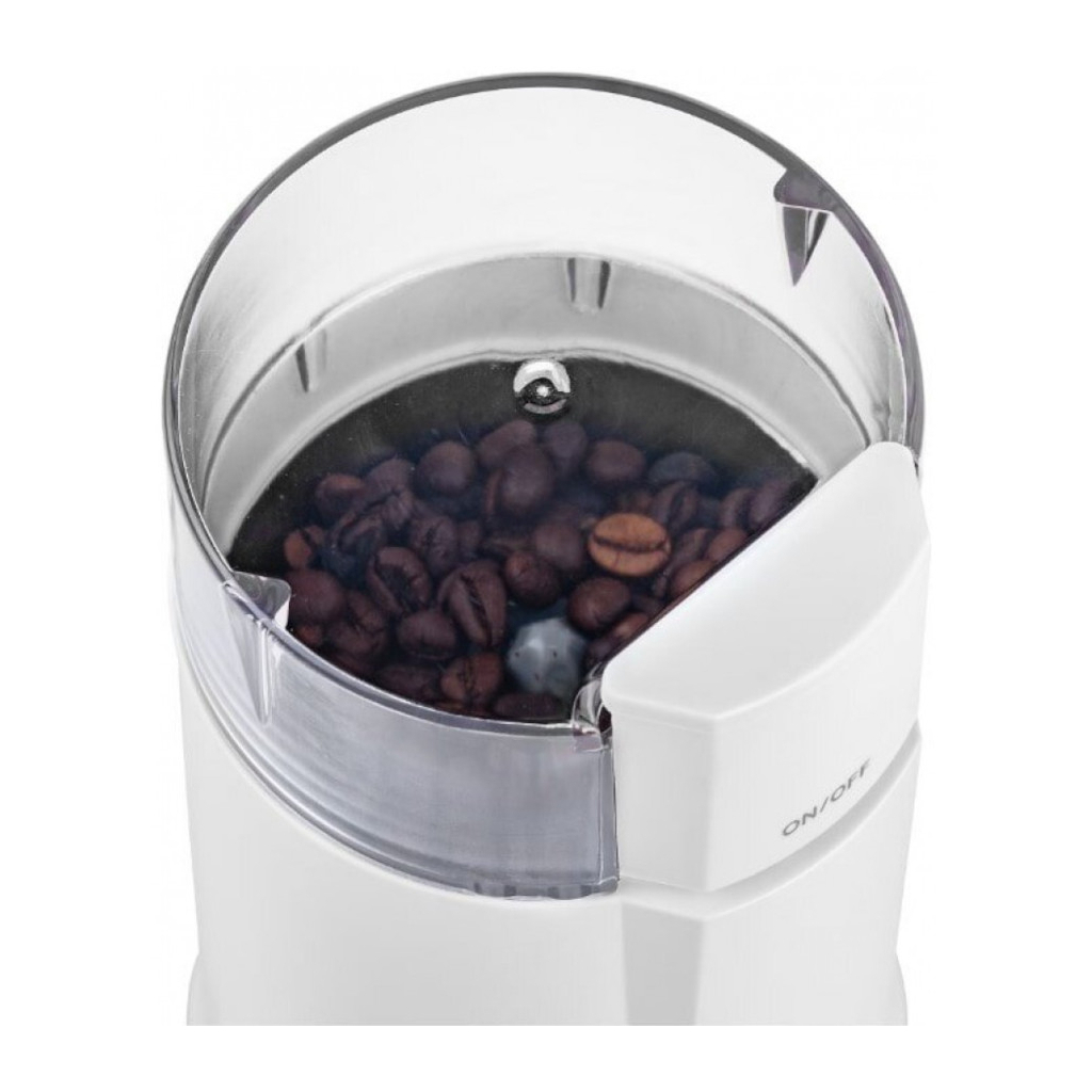 Кавомолка ECG KM 122 Easygrind White - зображення 4
