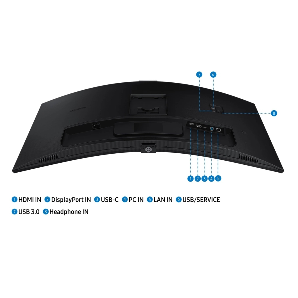 Монітор Samsung LS34C650VAIXCI - зображення 5