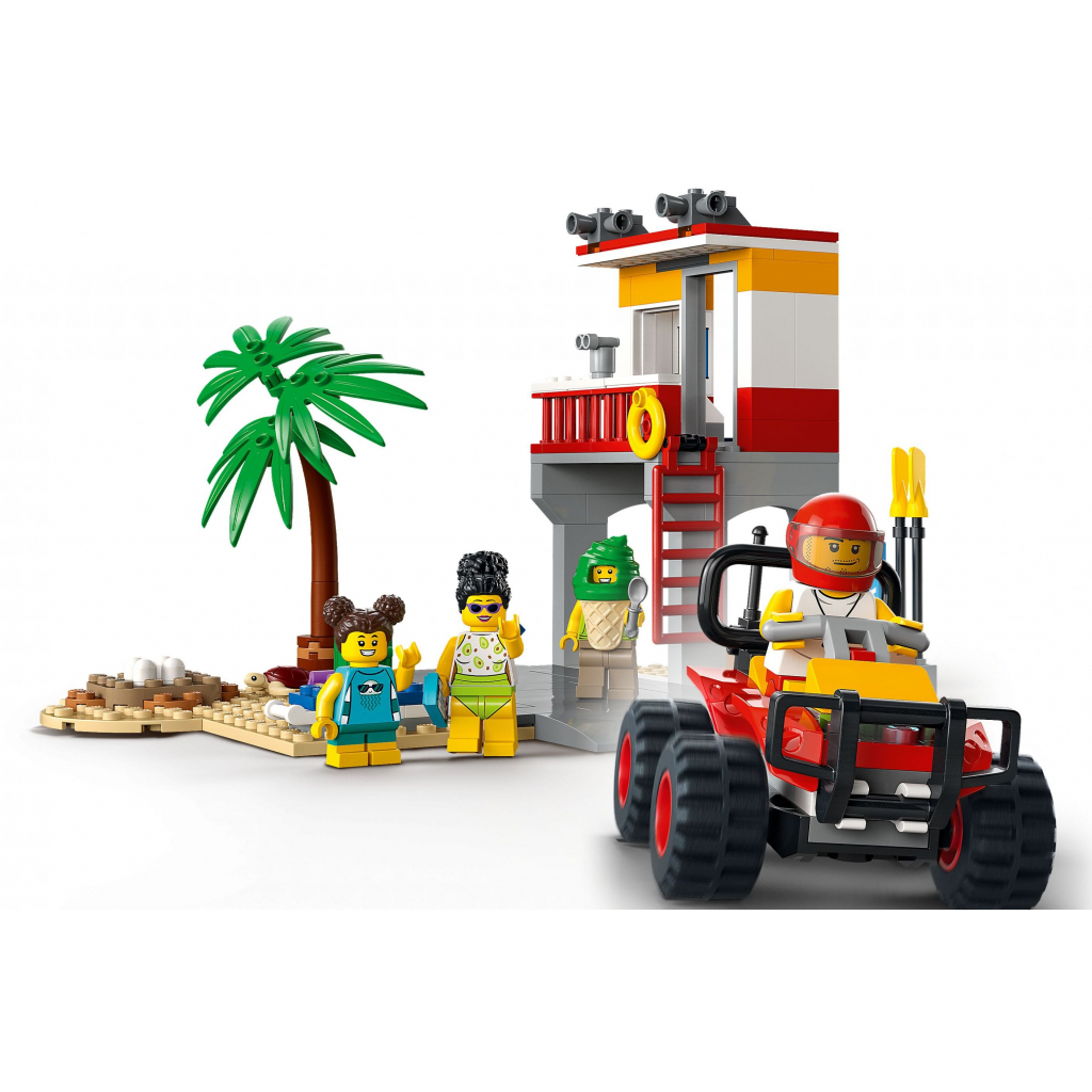 Конструктор LEGO City Пост рятувальників на пляжі (60328) - зображення 4