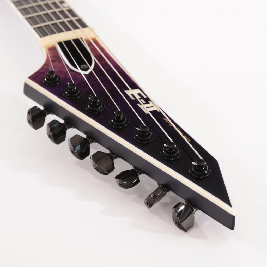 Електрогітара ESP E-II M-II 7NT HS Purple Natural Fade - зображення 6