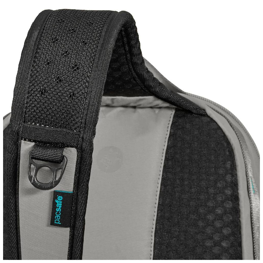 Сумка Pacsafe Eco 12L Anti-Theft Sling Backpack Сіро-чорна (41103145) - зображення 7