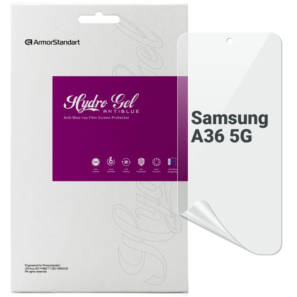 Плівка захисна Armorstandart Anti-Blue Samsung A36 5G (ARM82222) - зображення 1