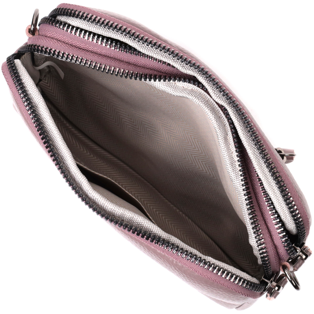 Сумка Vintage З натуральної шкіри Фіолетова (22279) - зображення 6