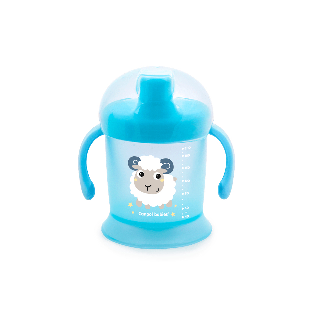 Поїльник-непроливайка Canpol babies Bunny&Company 200 мл Блакитна (31/300) - зображення 1