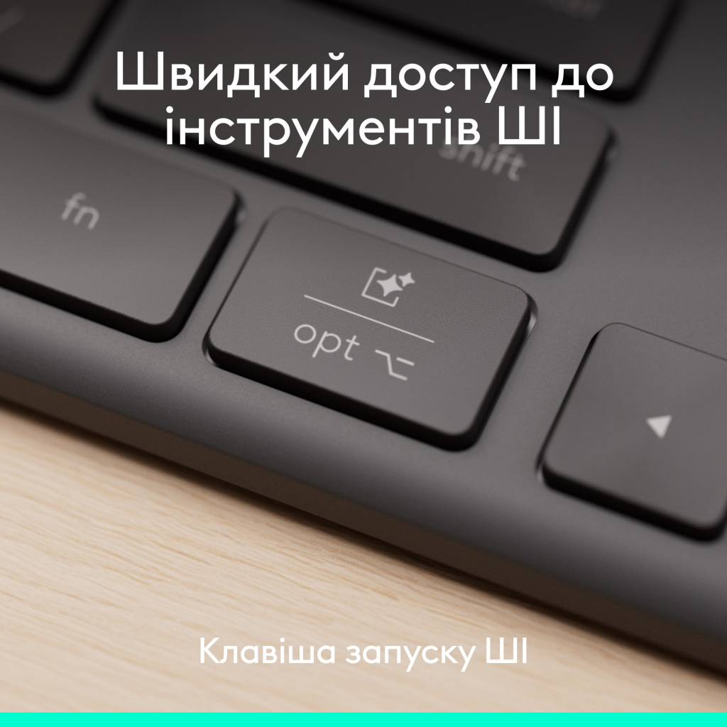 Клавіатура Logitech Signature Slim K620 for Business USB-C UA Graphite (920-013333) - зображення 4