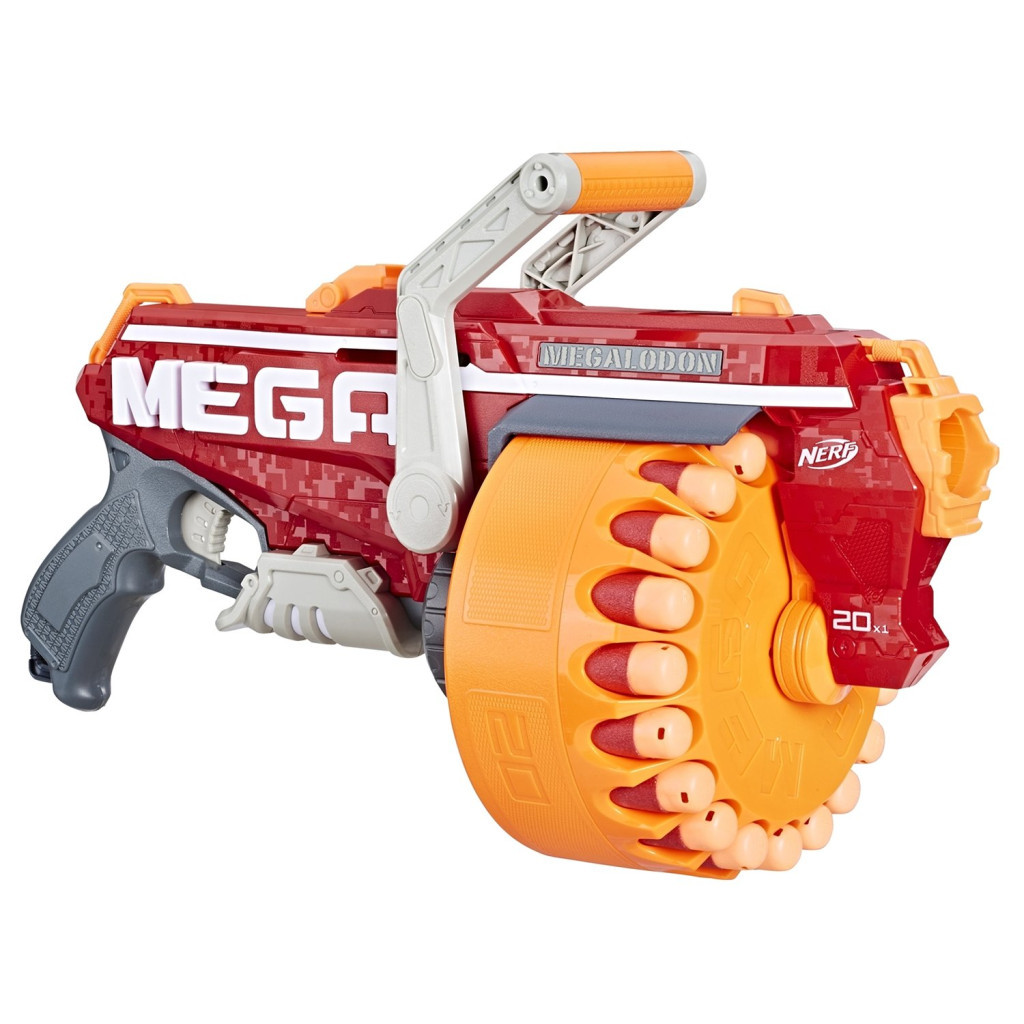 Іграшкова зброя Hasbro Nerf Mega Megalodon (E4217) - изображение 1
